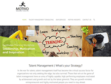 Tablet Screenshot of motivo.asia